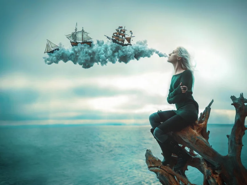 flight, illusion, gust, blow, dream, ships, wind