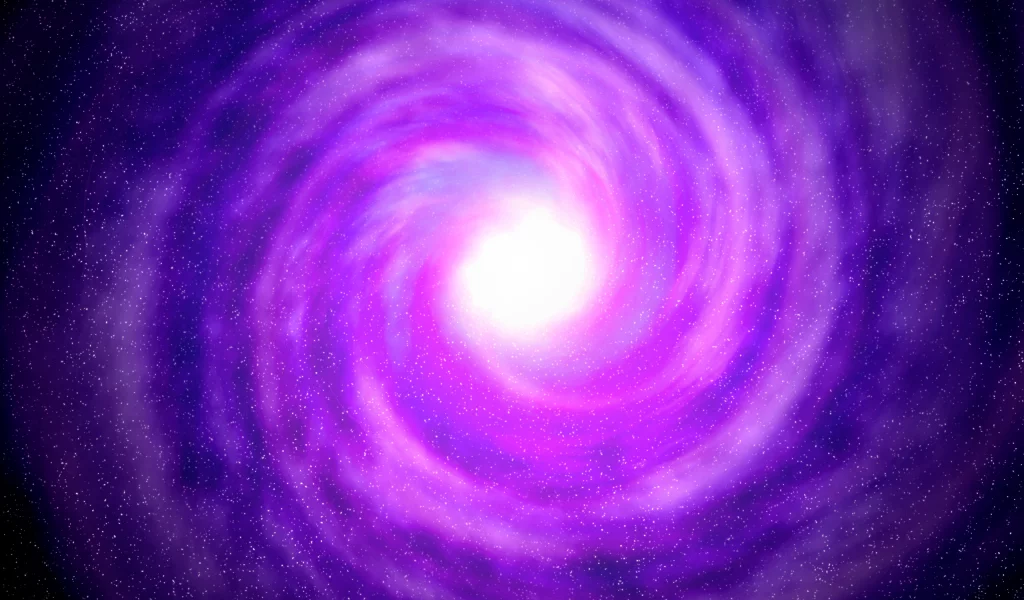 violet, black hole, space