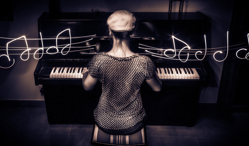 melodies, piano, music