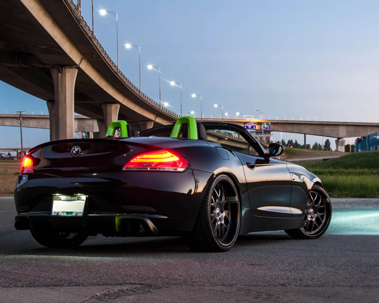 sky, black, bmw, bright, tuning, z4, light