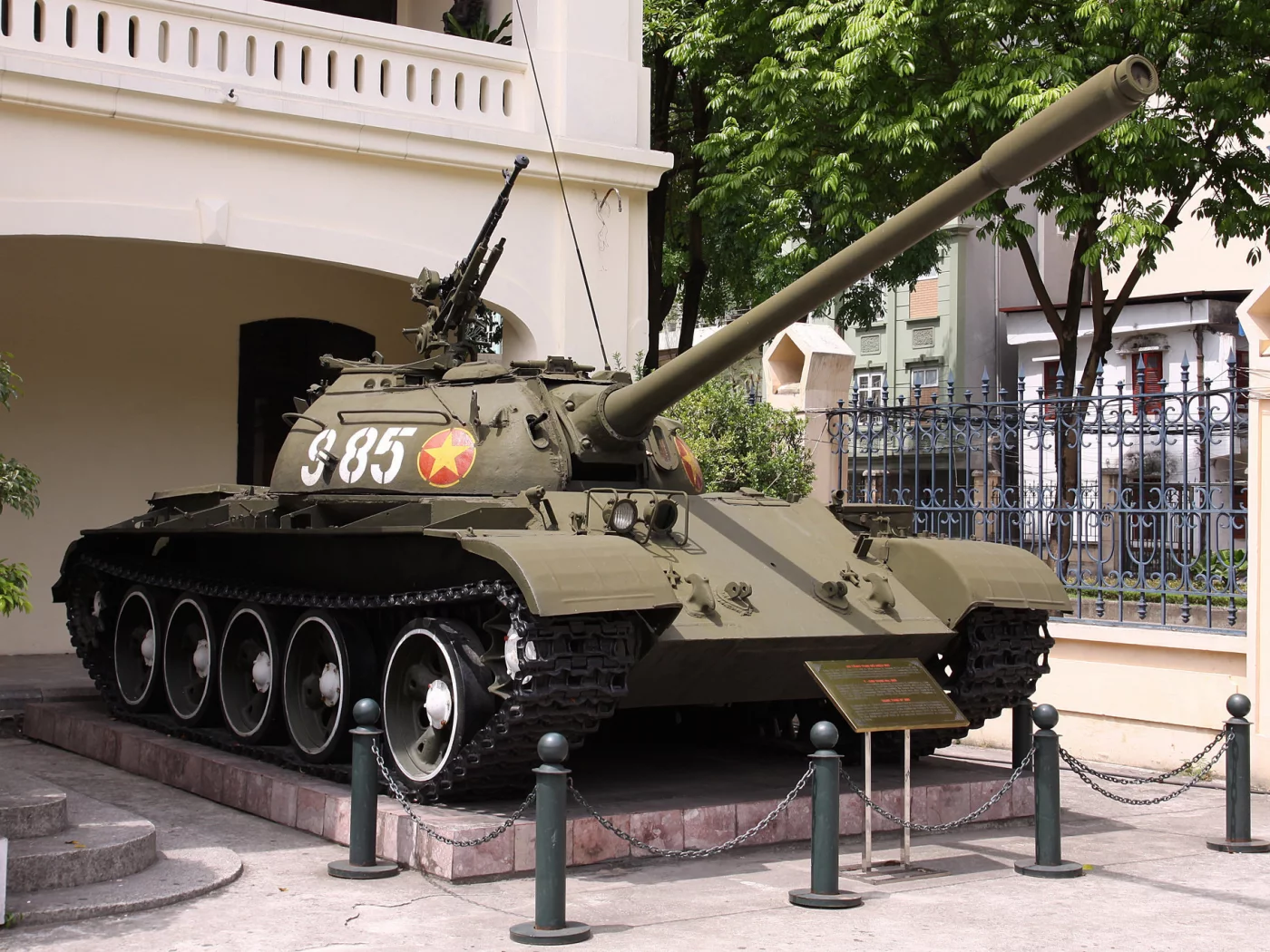 Т-54Б, советский, средний, танк, бронетехника, оружие, СССР, Вьетнам