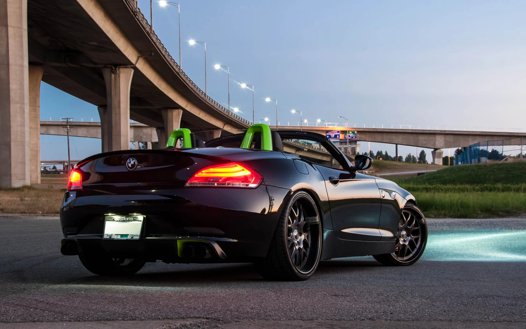 sky, black, bmw, bright, tuning, z4, light