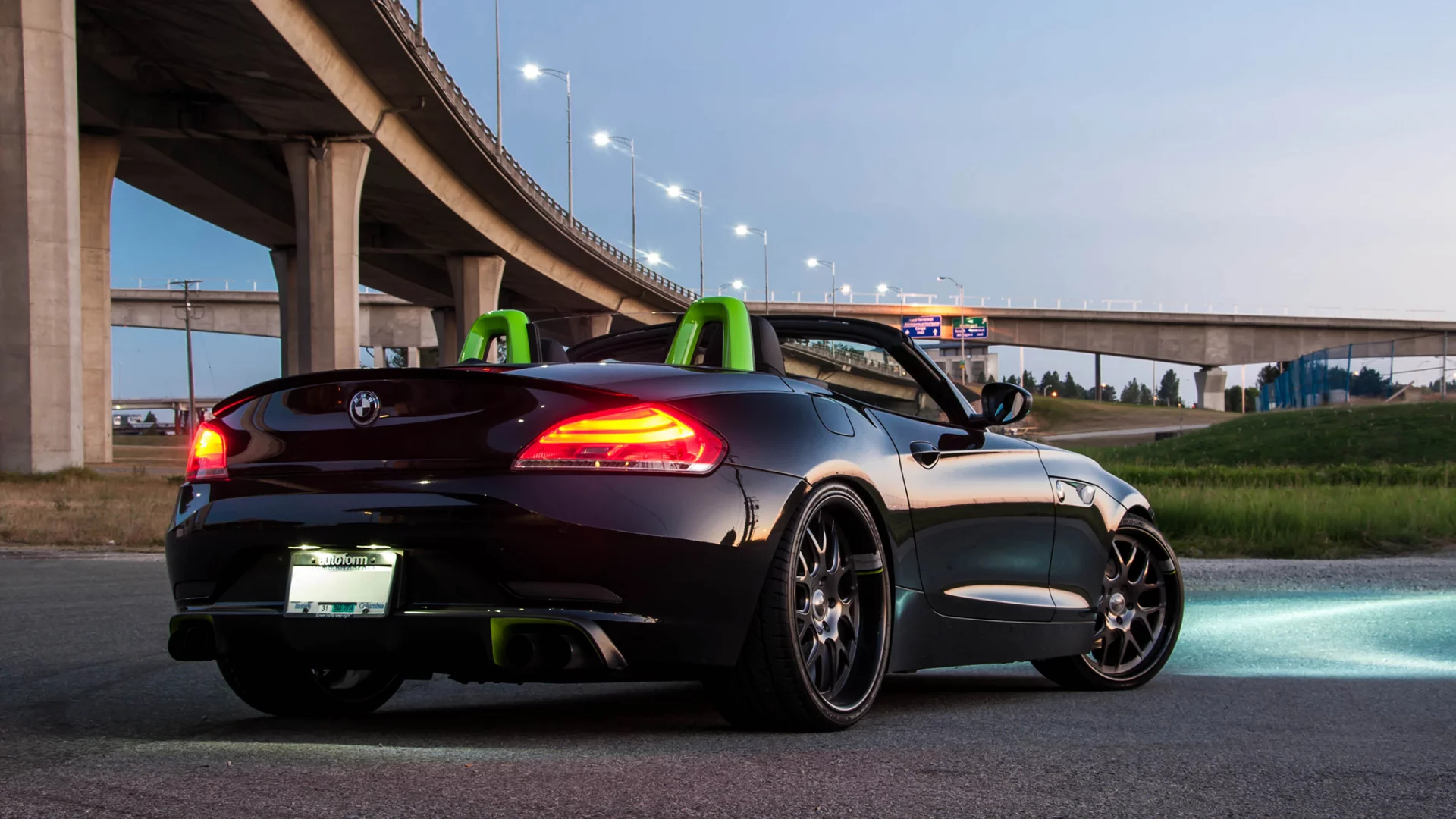 sky, black, bmw, bright, tuning, z4, light