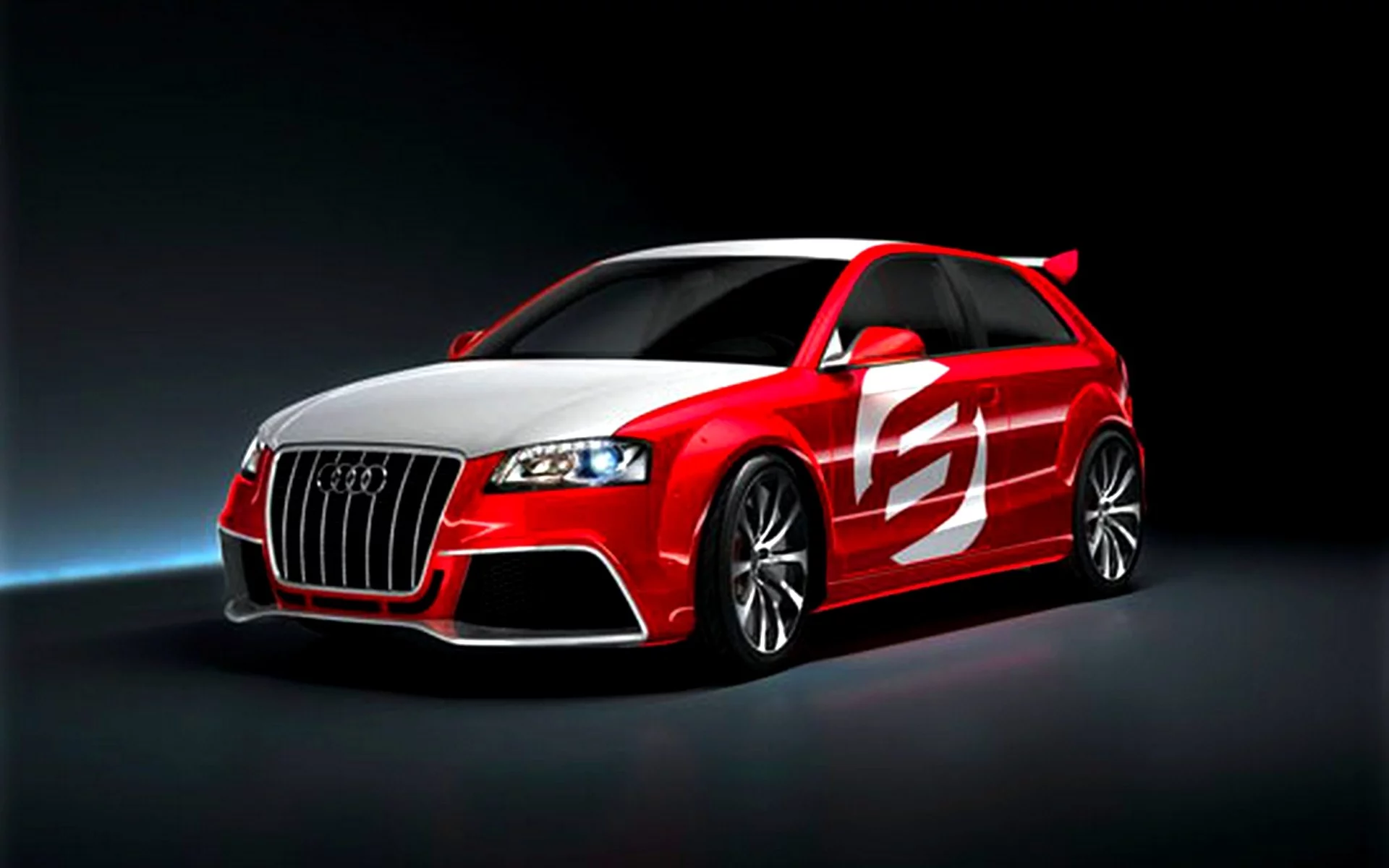 авто, купе, Audi A3
