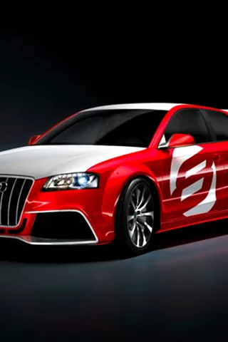авто, купе, Audi A3