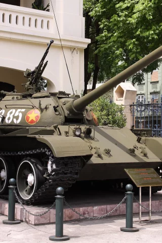 Т-54Б, советский, средний, танк, бронетехника, оружие, СССР, Вьетнам