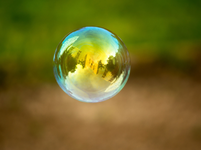 мыльный пузырь пузыри, отражение, настроения, город