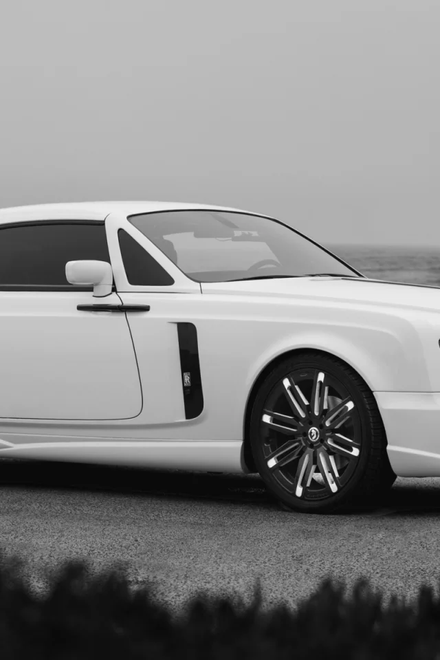 rolls-royce, белый, диски