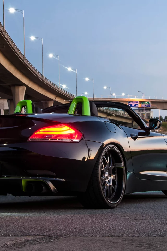 sky, black, bmw, bright, tuning, z4, light