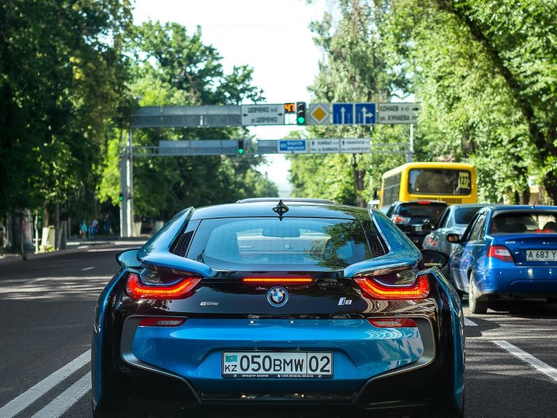 BMW i8, Almaty