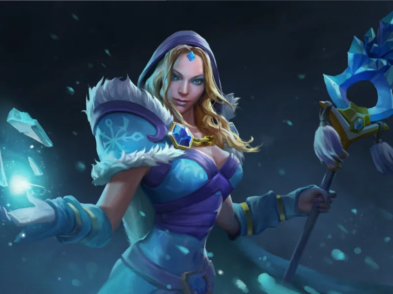 dota 2, Crystal Maiden