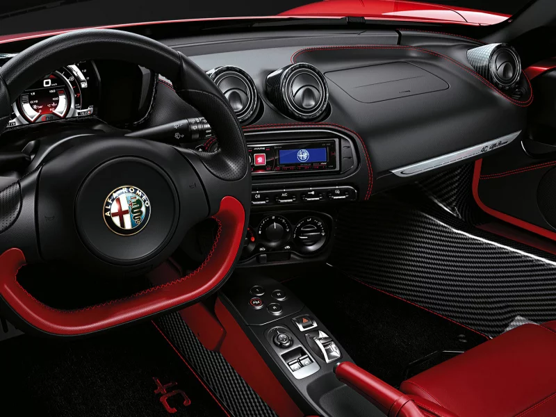 Салон, авто, Alfa Romeo 4C