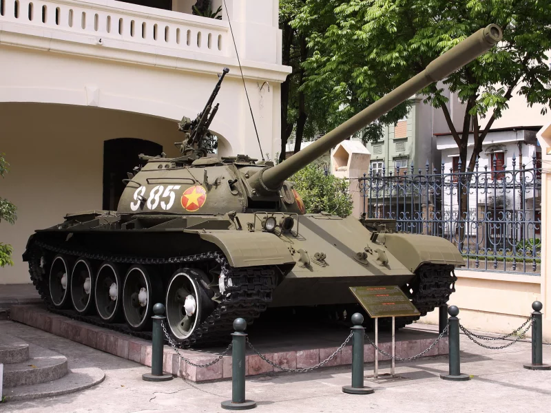Т-54Б, советский, средний, танк, бронетехника, оружие, СССР, Вьетнам