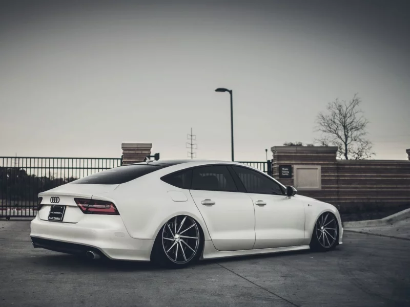 Audi, Vossen, диски, стиль, цвет, машина