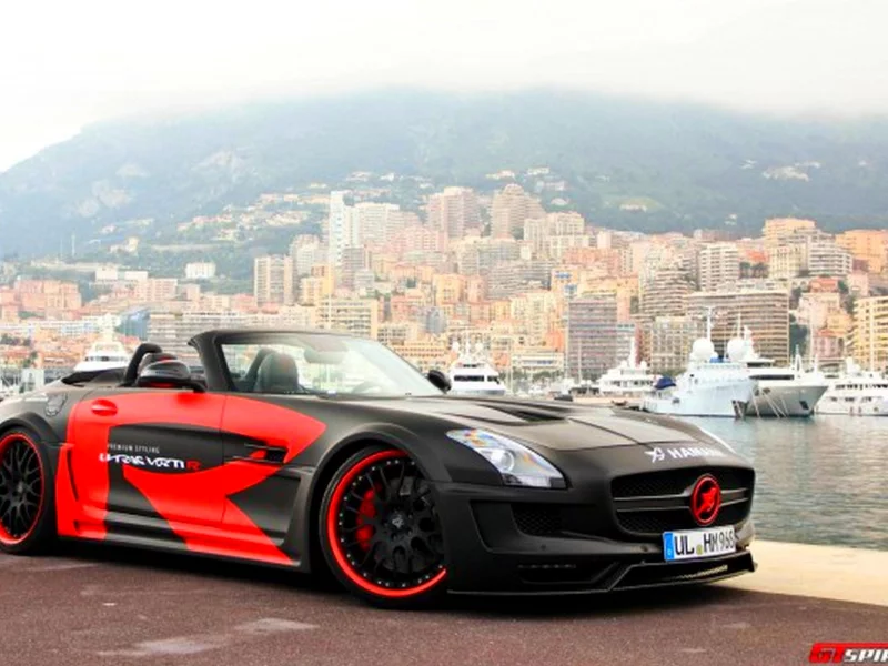 спорткар, тюнинг, Hamann Mercedes SLS amg