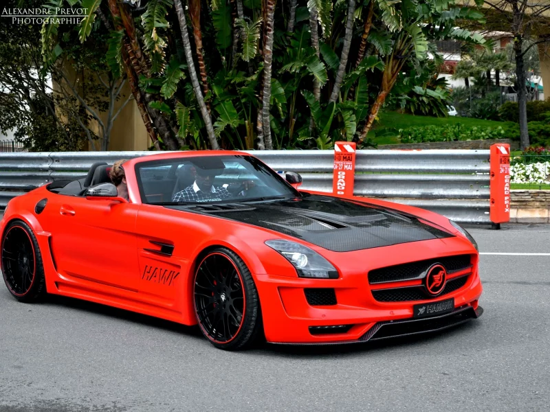 спорткар, тюнинг, Hamann Mercedes SLS amg Hawk