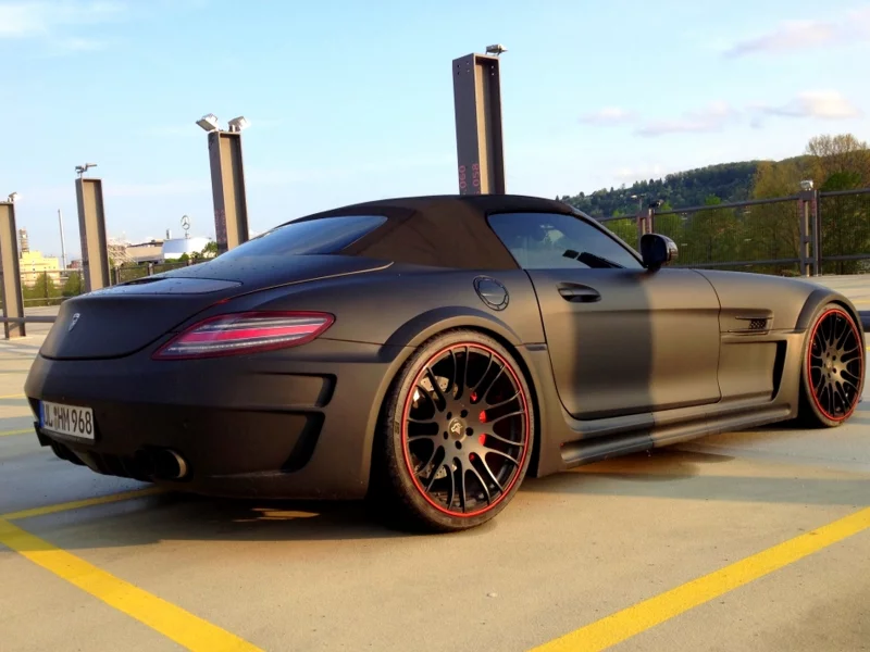 спорткар, тюнинг, Mercedes-Benz Hamann Hawk SLS AMG Roadster 3