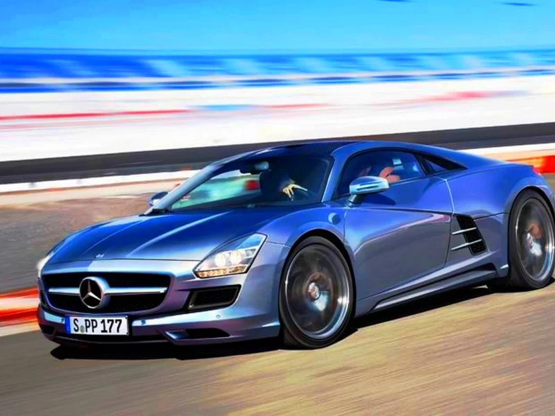 спорткар, тюнинг, Mercedes SLV-2
