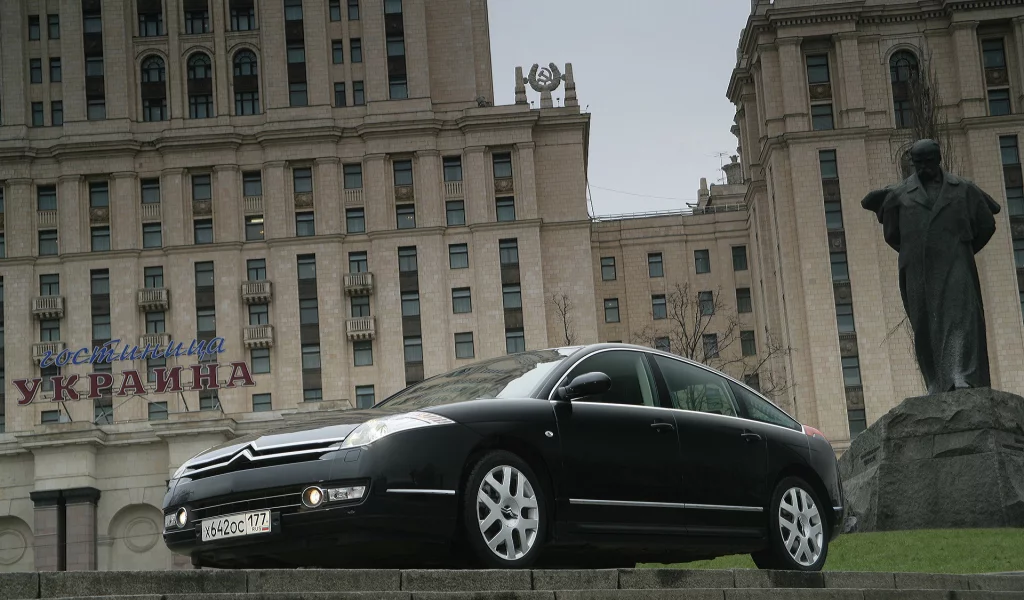Москва, гостиница, авто, Citroёn C6 2007
