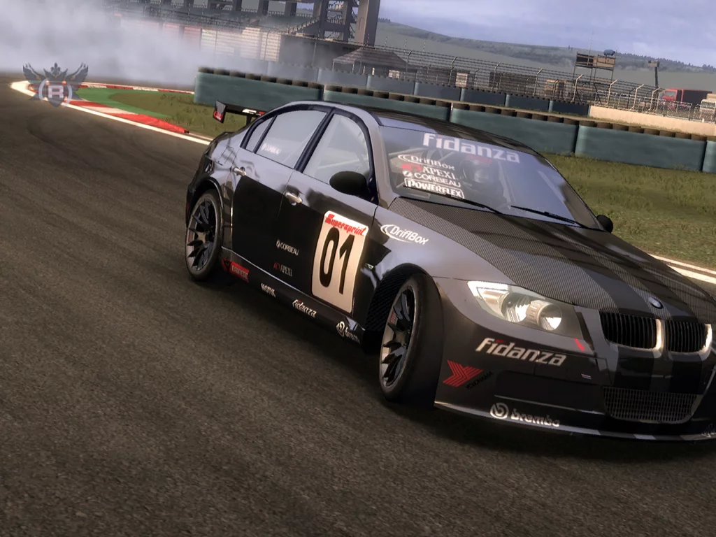 Трасса, авто, BMW, Grid Racedriver, игра.