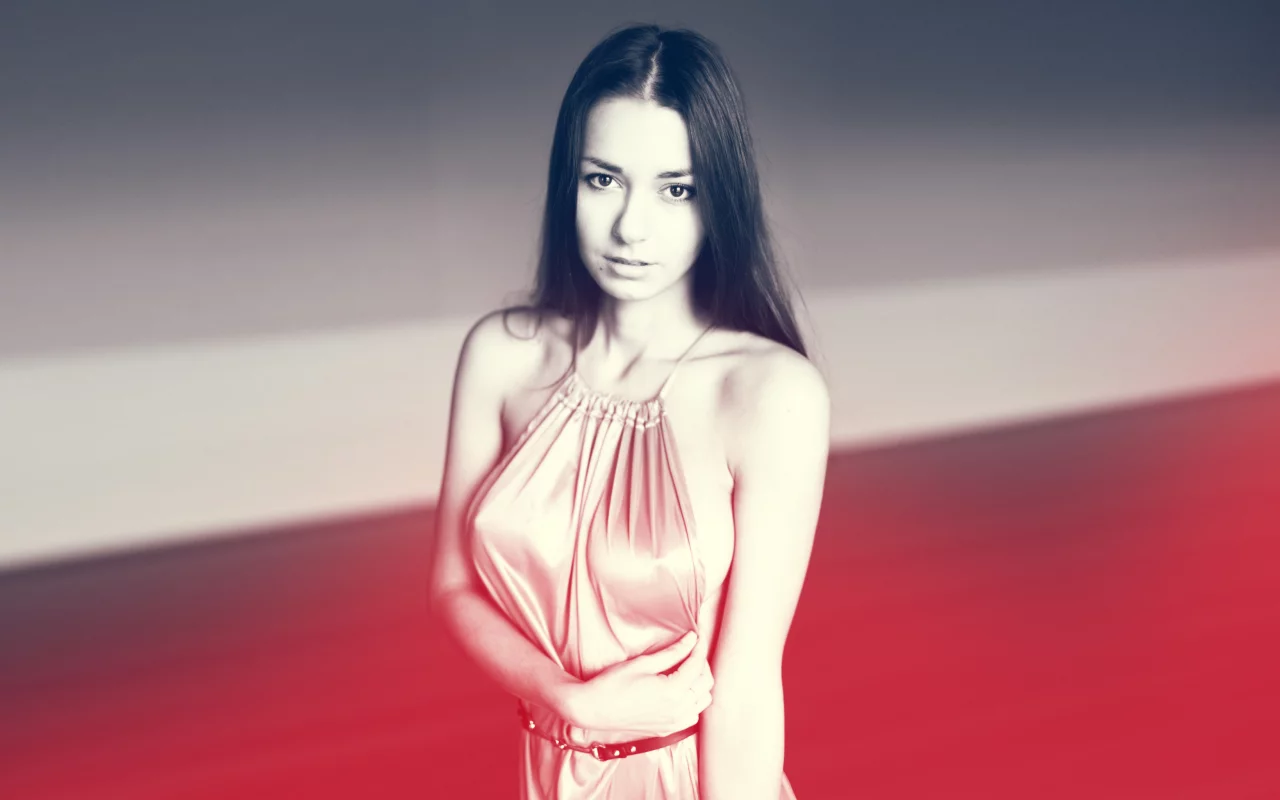 девушка, helga lovekaty, грудь, модель