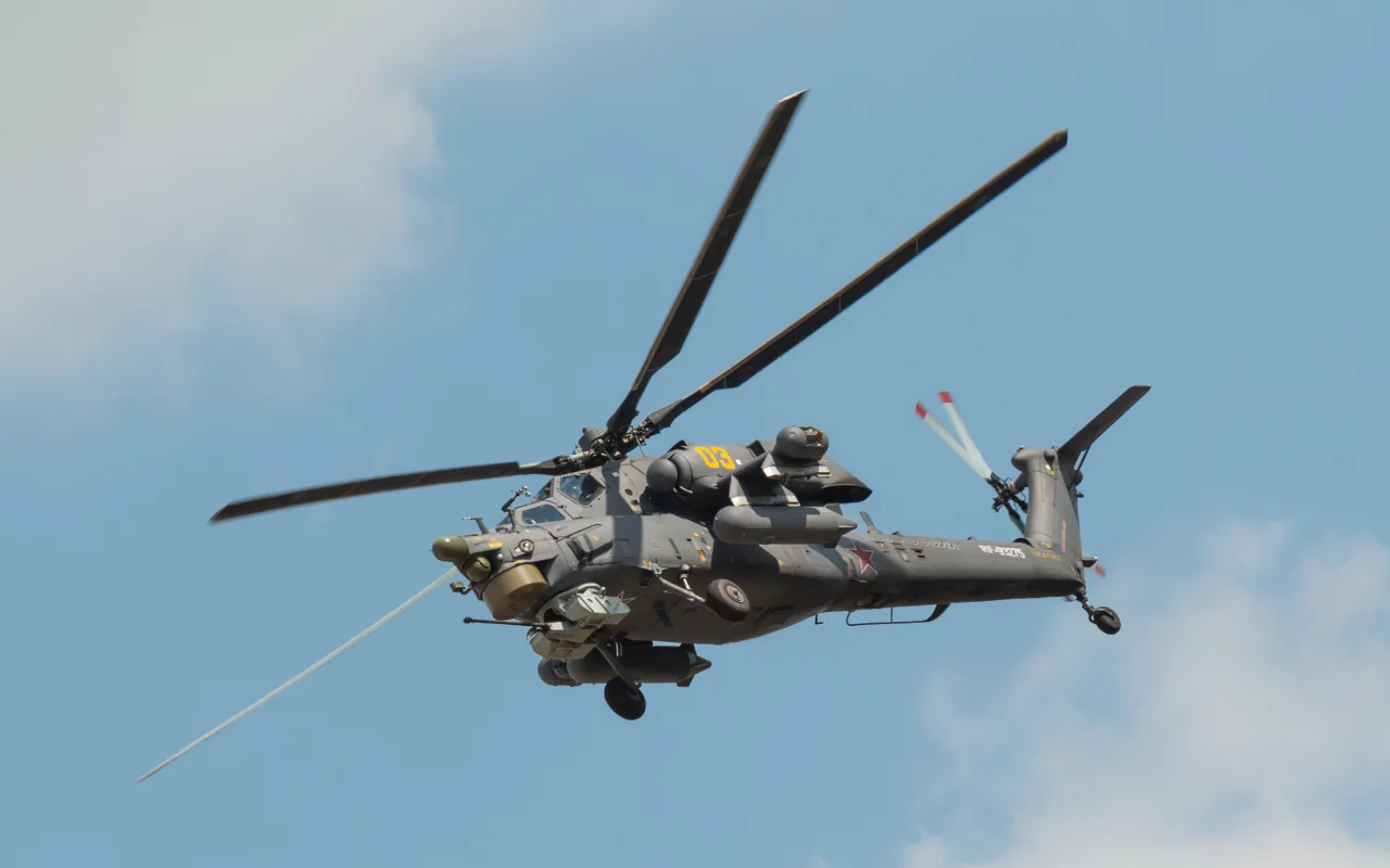 полёт, mi-28, ударный, небо, вертолёт, российский