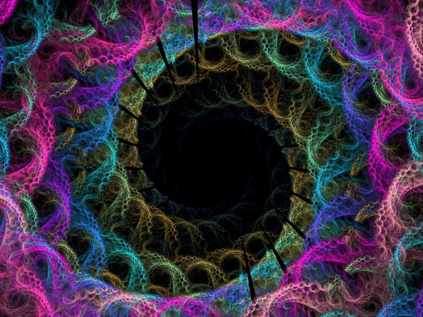 вязка, отверстия, цвет, спираль, ярко, кружева