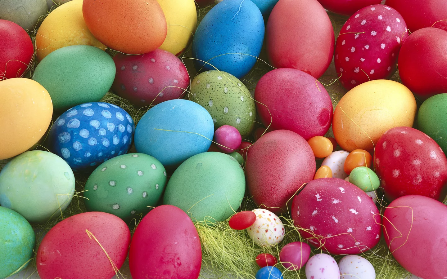 spring, multi-colored, eggs, яйца, close-up, easter, весна, пасха