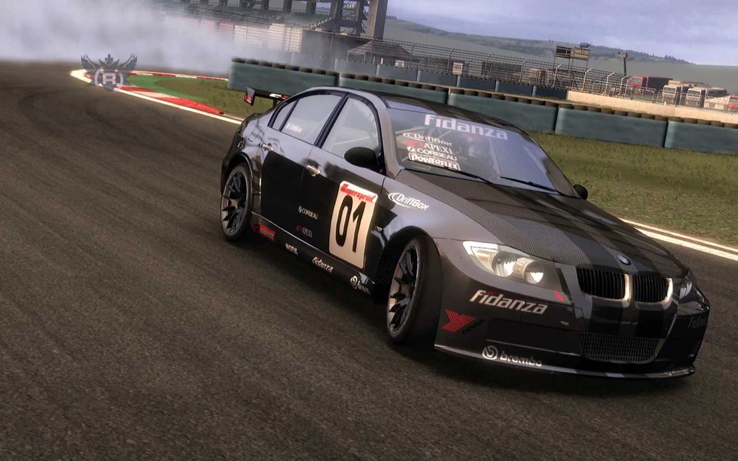Трасса, авто, BMW, Grid Racedriver, игра.