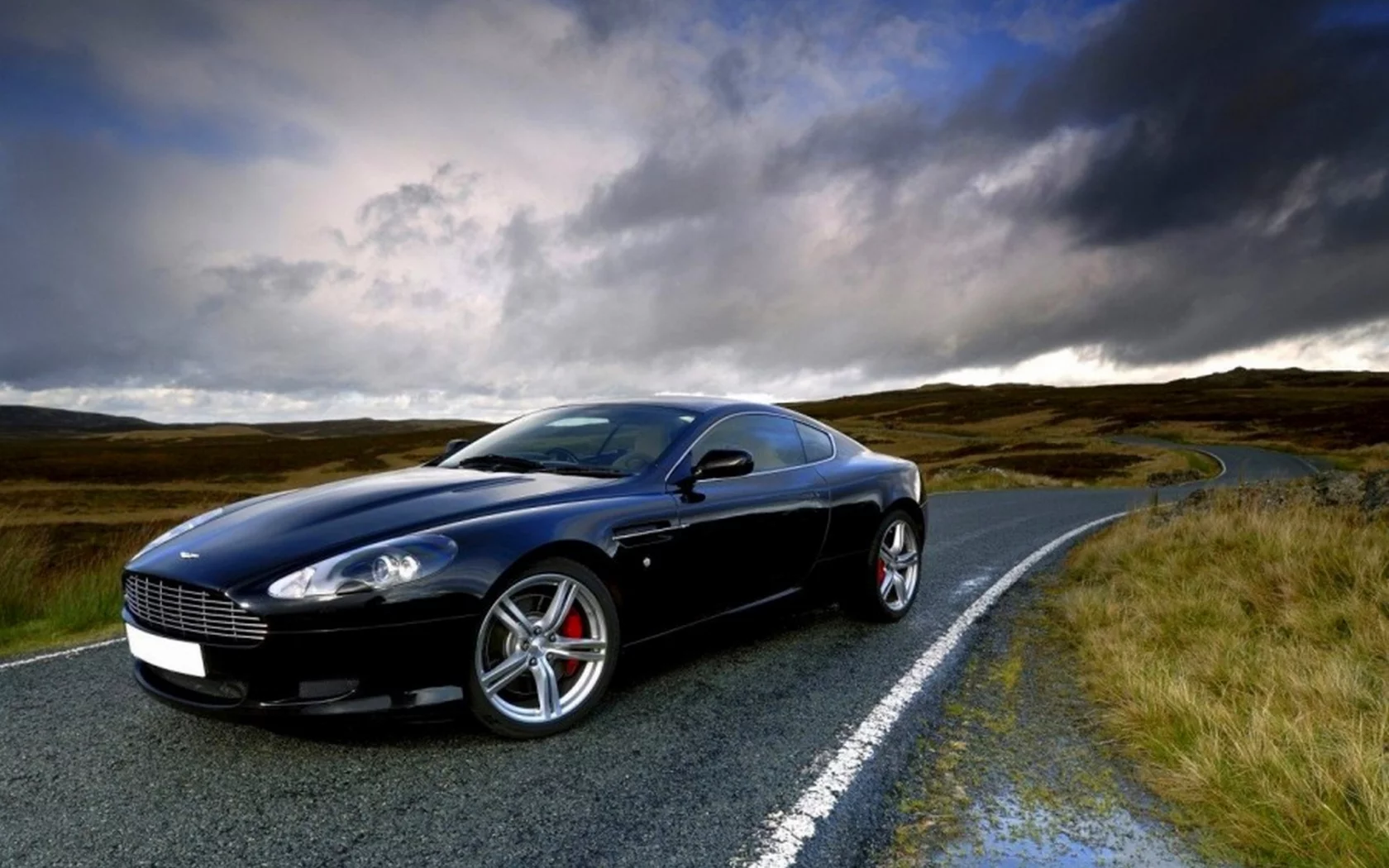 авто, горы, Aston Martin DB9