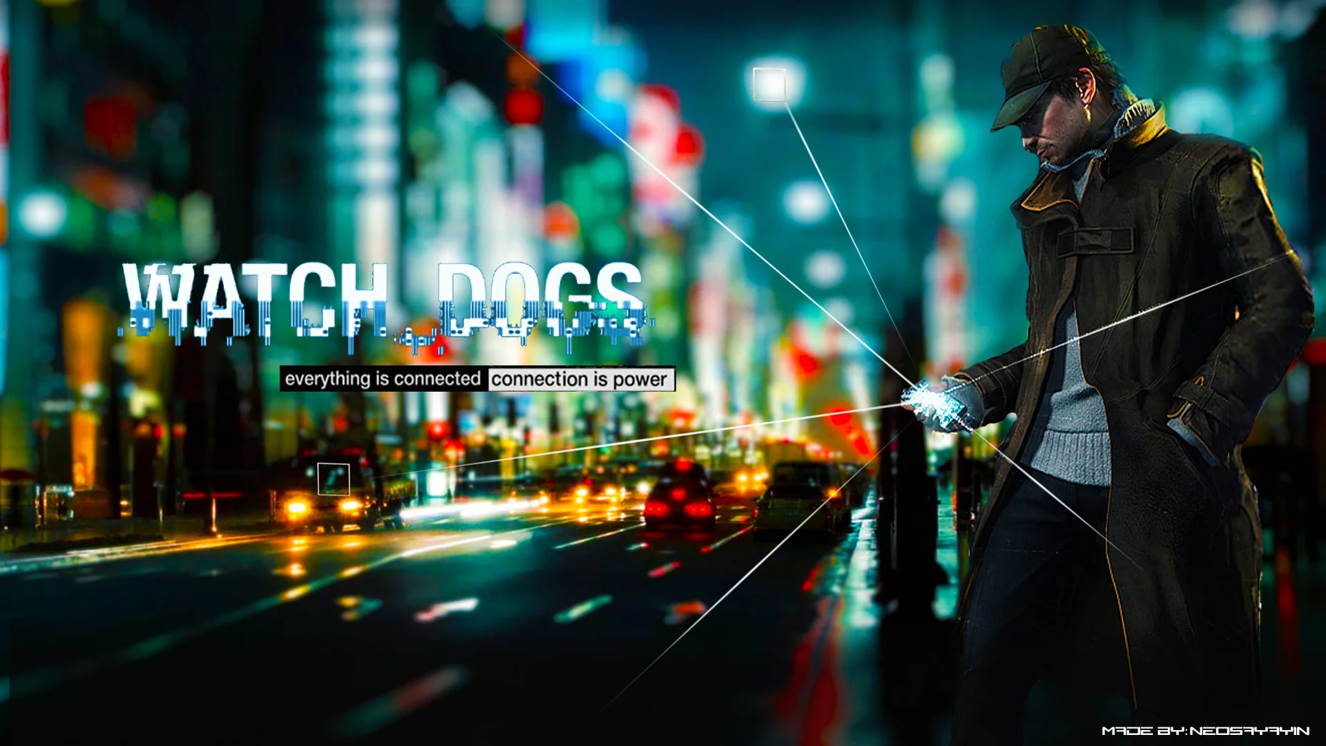 эйден пирс, игра, aiden pierce, game, 2012, watch dogs, сторожевые псы