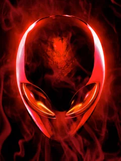 Alienware, космос, абстракция