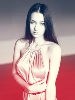 девушка, helga lovekaty, грудь, модель