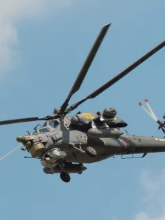 полёт, mi-28, ударный, небо, вертолёт, российский