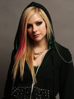фон, кофта, взгляд, avril lavine