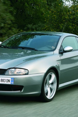 Дорога, поворот, авто, Alfa-Romeo-GT-Q2
