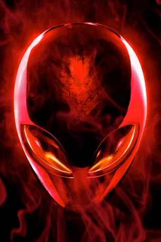 Alienware, космос, абстракция