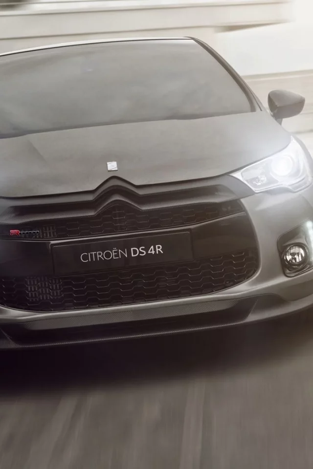 citroen, concept, капот, фары
