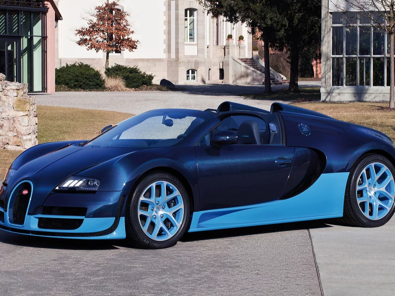 Дома, асфальт, Bugatti-V-Grand-Sport-Vitesse2012, авто