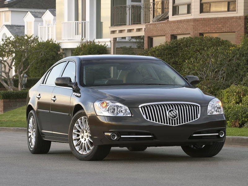 Дома, деревья, авто, Buick-Lucerne-Super-2008