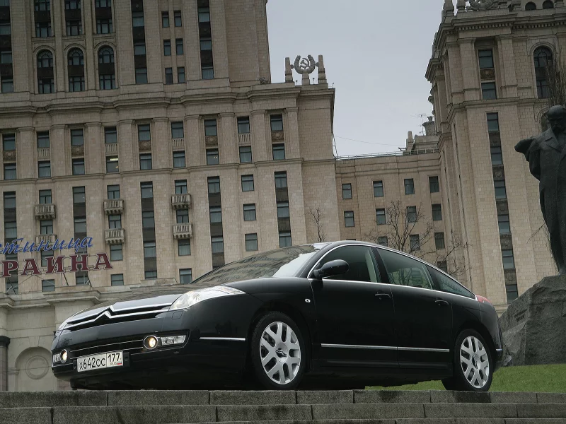 Москва, гостиница, авто, Citroёn C6 2007
