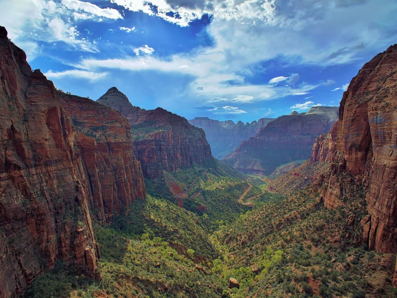 национальный парк зайон, каньон зайон, юта, zion national park 