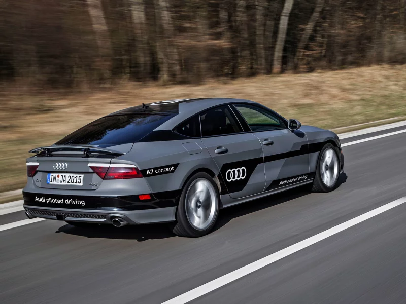Audi RS7, piloted driving