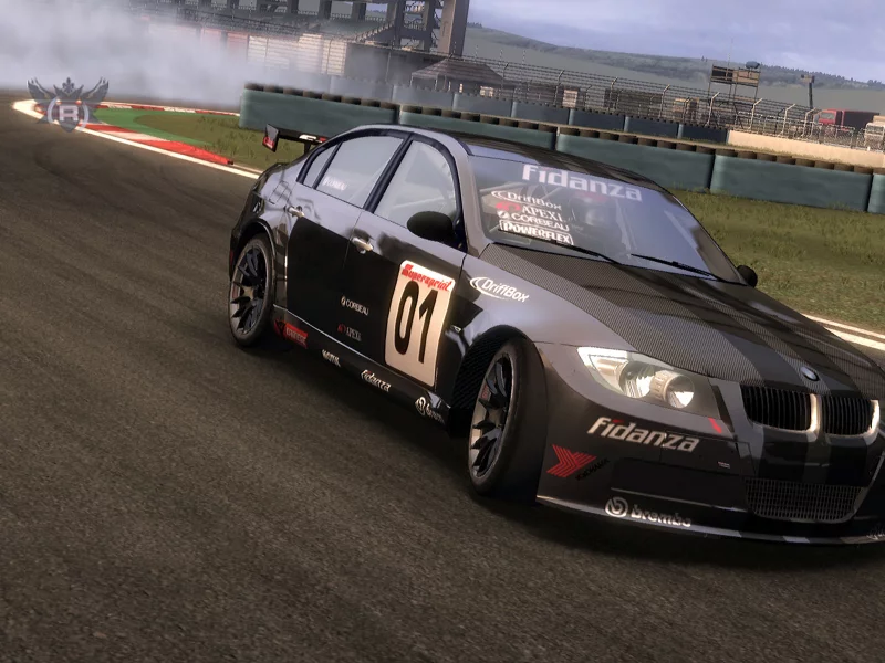 Трасса, авто, BMW, Grid Racedriver, игра.