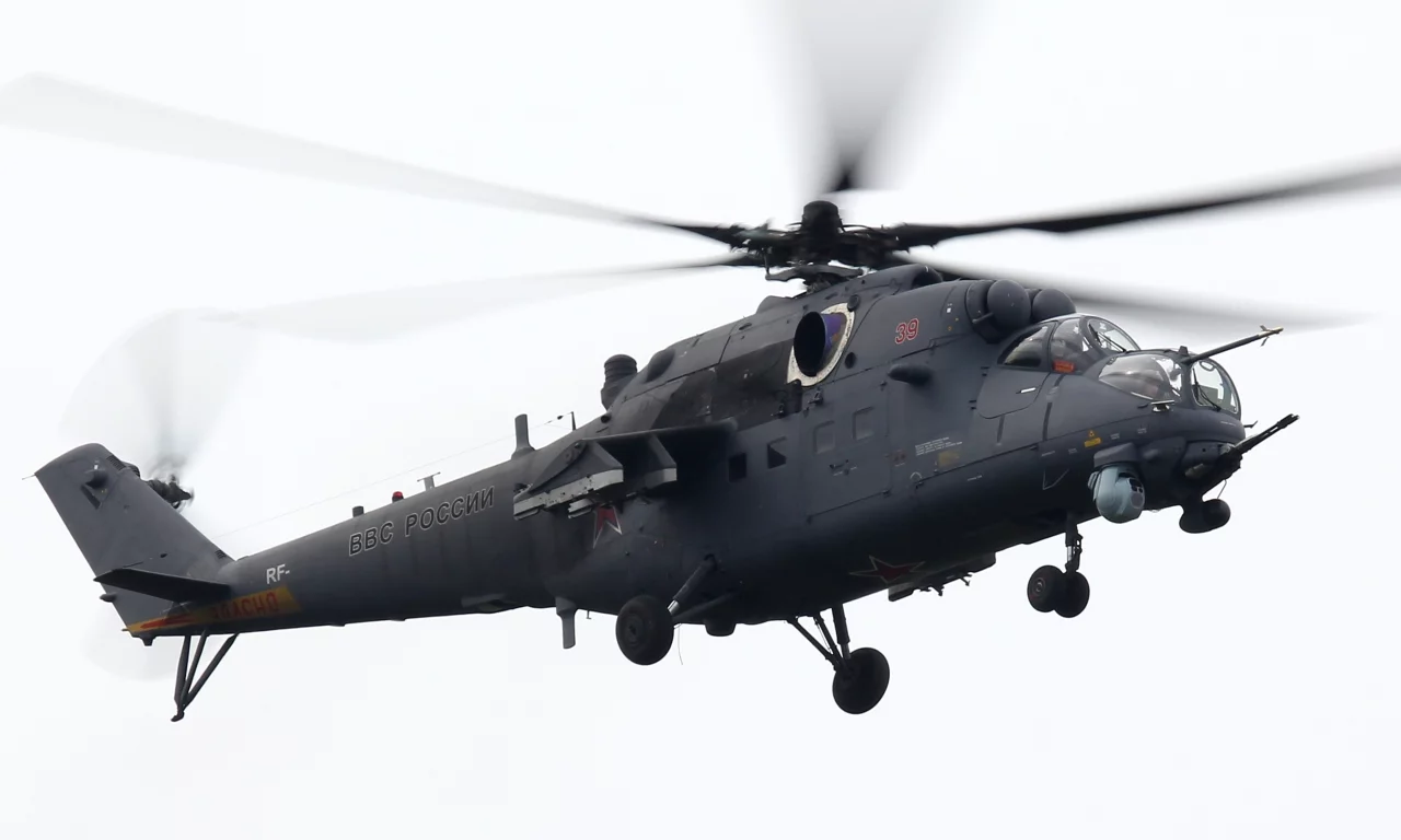 ударный вертолет, российский, ми-35м, многоцелевой