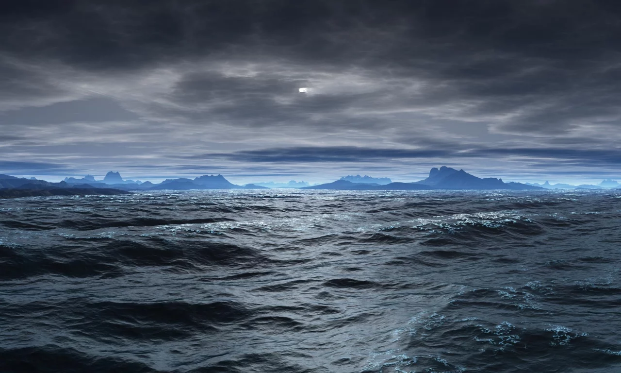 море, горы