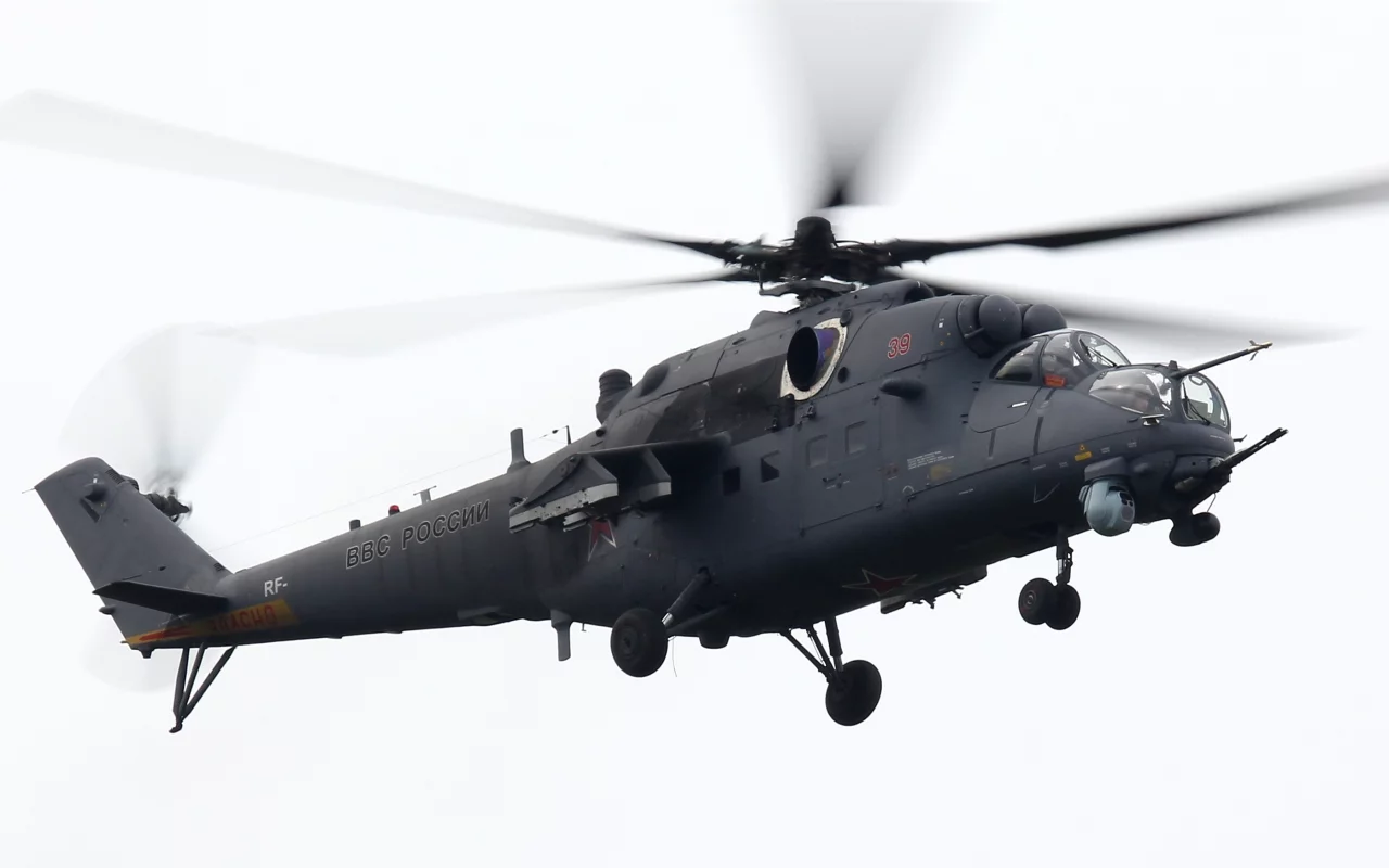 ударный вертолет, российский, ми-35м, многоцелевой