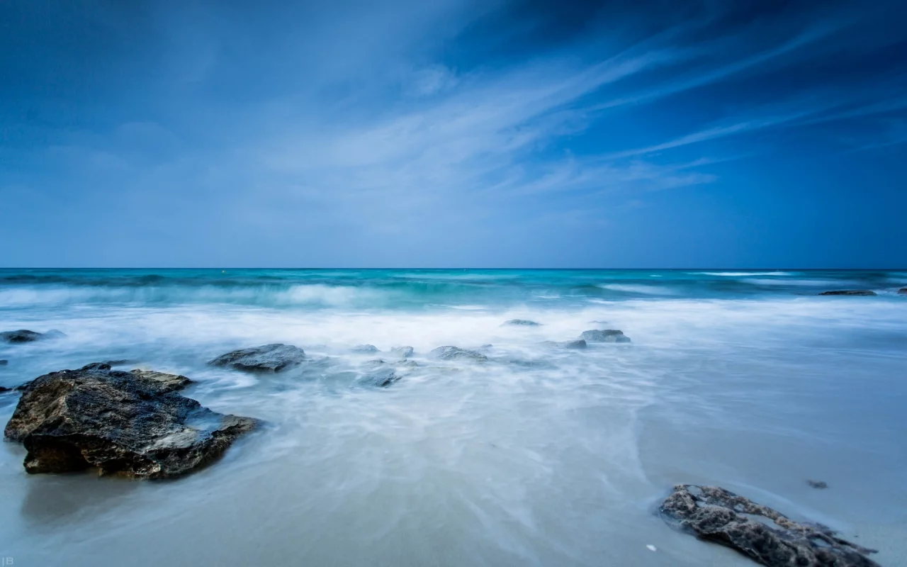 море, пейзаж, вода, камень, небо, sea, природа, река, камни