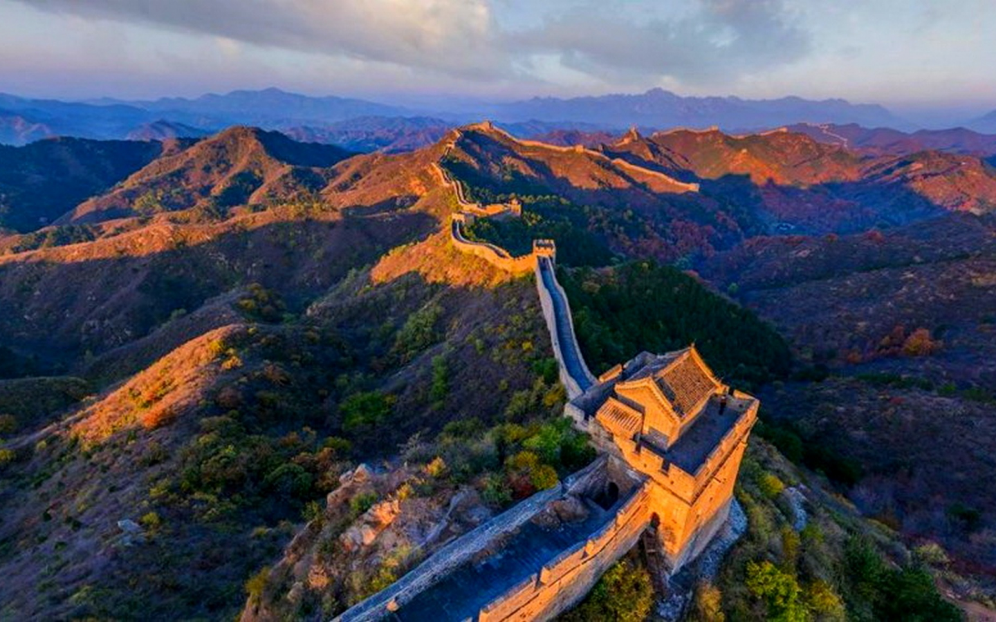 Китай, горы, Великая китайская стена