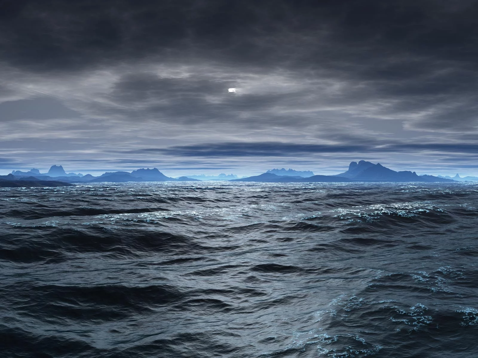 море, горы